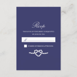 Tying the Knot | Tarjeta de respuesta