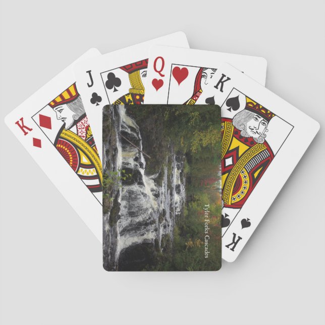 Tyler Forks Cascades cartas de juego (Reverso)