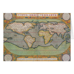 Typus Orbis Terrarum, mapa del mundo