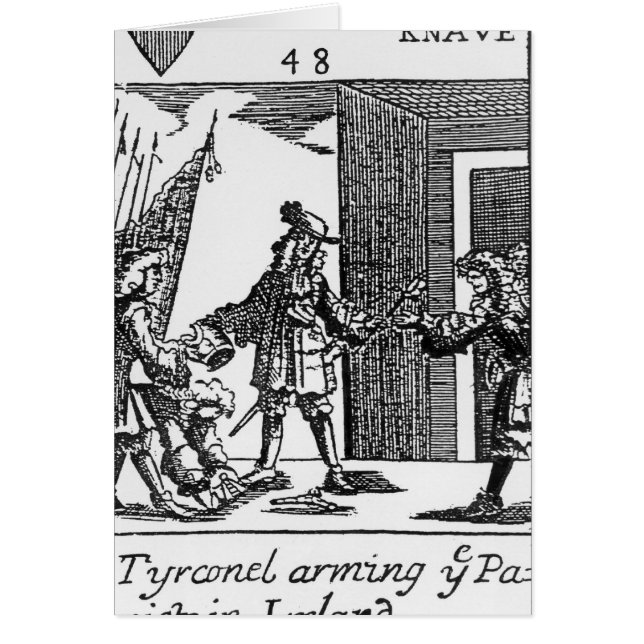 Tyrconnel que arma a los Papists en Irlanda (Frente)