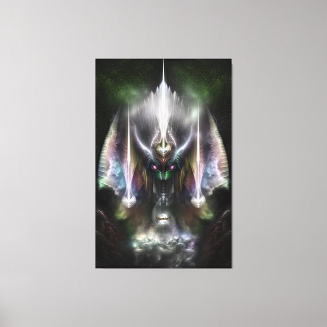 Tyrinan La Impresión De Los Canvas De Dios De La G (Anverso)