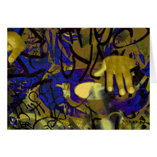 U da vuelta a la edición de la tarjeta en blanco