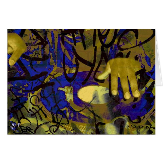 U da vuelta a la edición de la tarjeta en blanco (Anverso (Horizontal))