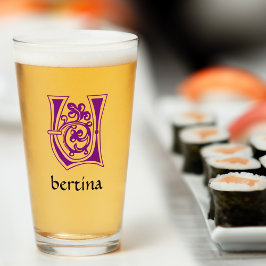 U de la Capital Decorativa Botánica Medieval