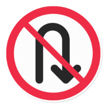 U Gira el Rótulo prohibido | Pegatinas de Ronda cl