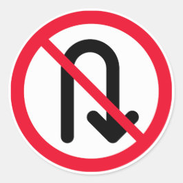 U Gira el Rótulo prohibido | Pegatinas de Ronda cl