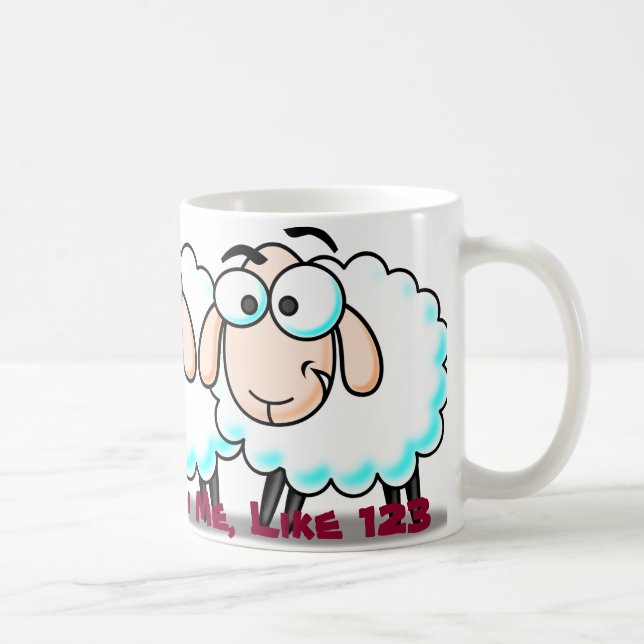 U puede contar en mí la taza de café 11oz por (Derecha)