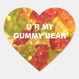 U R Mis Pegatinas De Oso Gummy