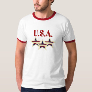 U.S.A. CAMISETA PATRIÓTICA