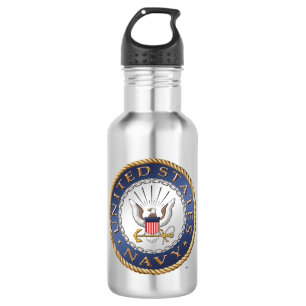 U.S. Botella de agua de la marina de guerra