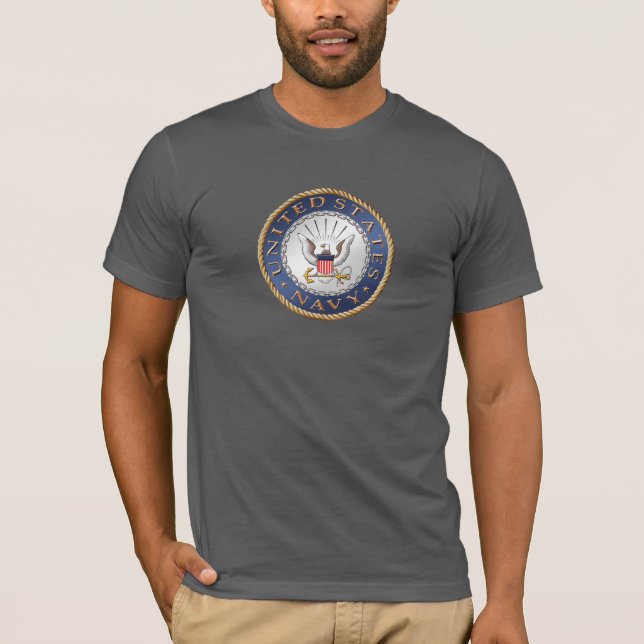 U.S. Camiseta del veterano de la marina de guerra (Anverso)