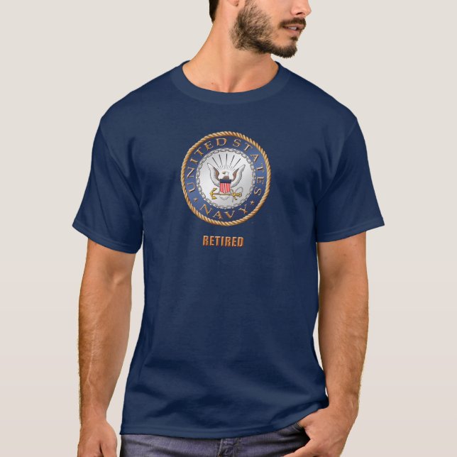 U.S. Camiseta jubilada marina de guerra (Anverso)