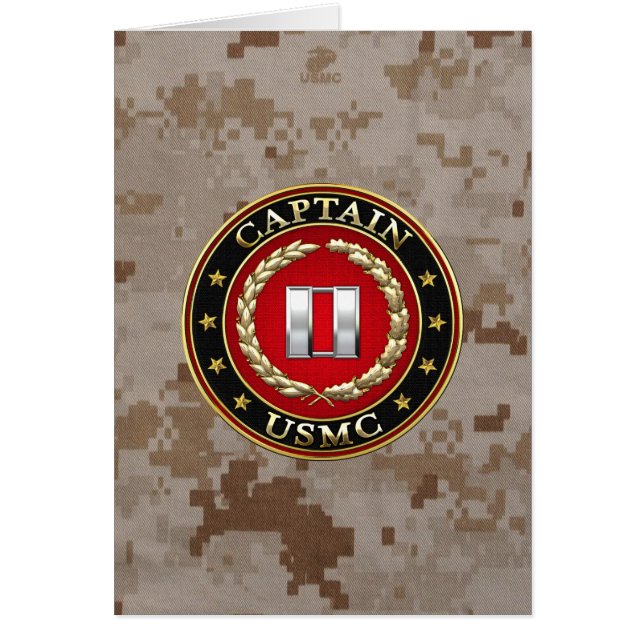 U.S. Infantes de marina: Captain (capitán) del (Frente)