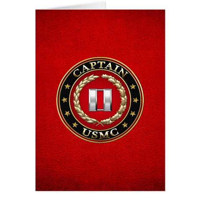 U.S. Infantes de marina: Captain (capitán) del (Frente)