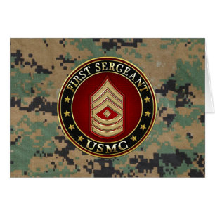 U.S. Infantes de marina: Sargento (USMC 1stSgt)