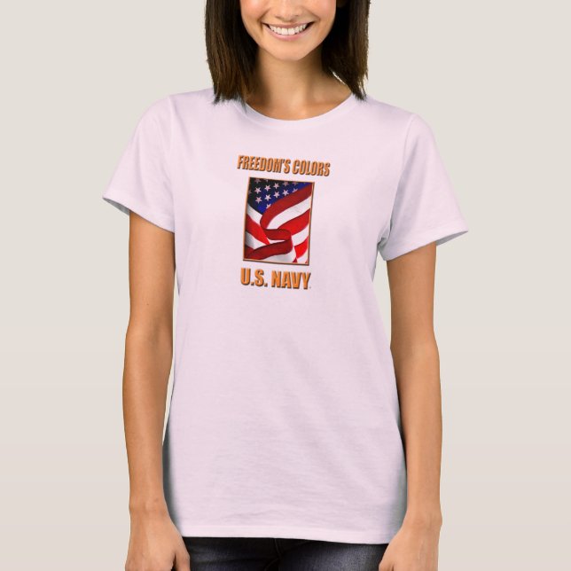 U.S. La camiseta básica de las mujeres de la (Anverso)