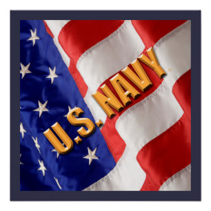 U.S. Poster de la marina de guerra