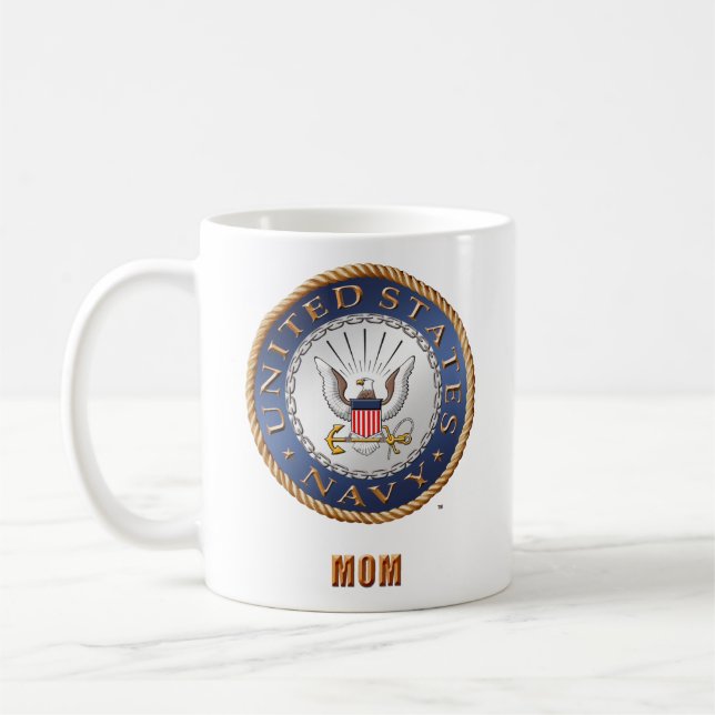 U.S. Taza de la mamá de la marina de guerra (Izquierda)
