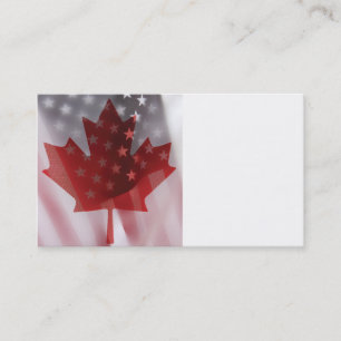 U.S. y Canadá señala la tarjeta de visita por