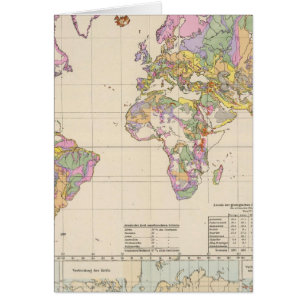 Ubersicht der Erde - Visión General del Mapa de la