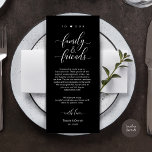 Ubicación boda Gracias A La Moderna Tarjeta Clásic<br><div class="desc">Comparte el amor y muestra tu agradecimiento a tus invitados cuando se sientan en su asiento y leen esta encantadora carta de agradecimiento personalizada. ¡Es una manera maravillosa de empezar tu celebración especial del día! Con esta tarjeta se establecerá el tono de un evento inolvidable. La tarjeta de agradecimiento incluye...</div>