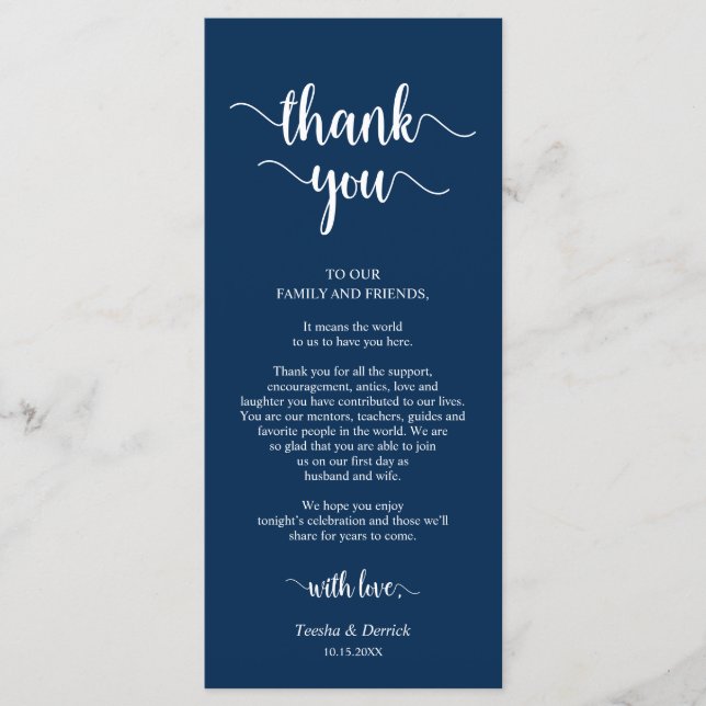Ubicación De La Recepción Gracias Tarjeta Azul Rús (Anverso)