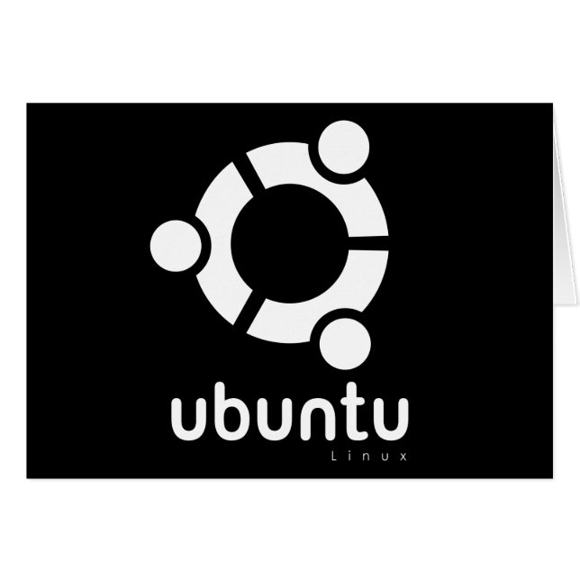 Ubuntu Linux Open Source (Anverso (Horizontal))