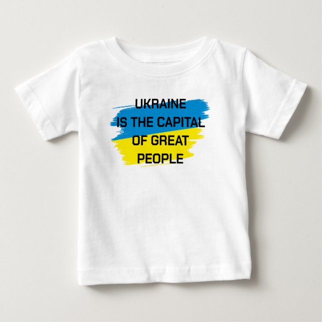 Ucrania es la capital de la Gran Camiseta del Pueb (Anverso)