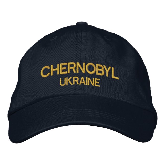 Ucrania - Gorra ajustable personalizado de Chernob (Anverso)