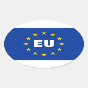UE adaptable europea de los pegatinas el   de la