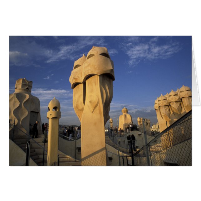 UE, España, Cataluña, Barcelona. Antonio Gaudi's (Anverso (Horizontal))