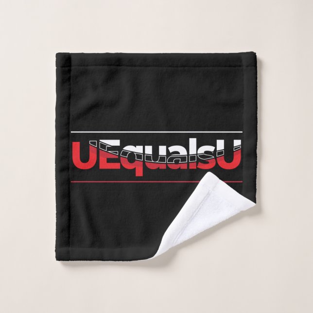 UEqualsU Arte de tipografía indetectable de VIH (Toallita)
