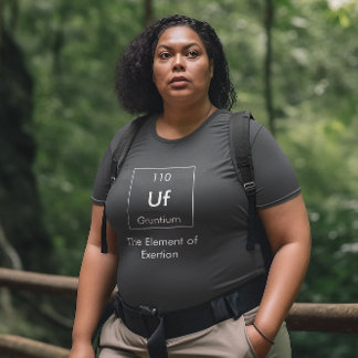 Uf El elemento de la camiseta de esfuerzo