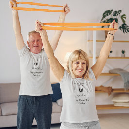 Uf El elemento de la camiseta de esfuerzo