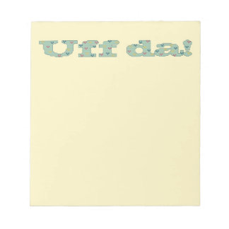 ¡Uff da! Bloc de notas