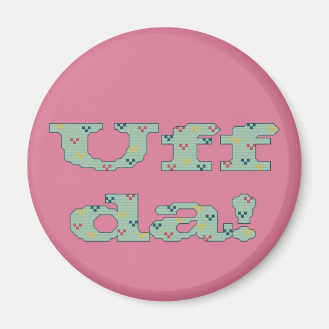 ¡Uff da! Imán (Frente)