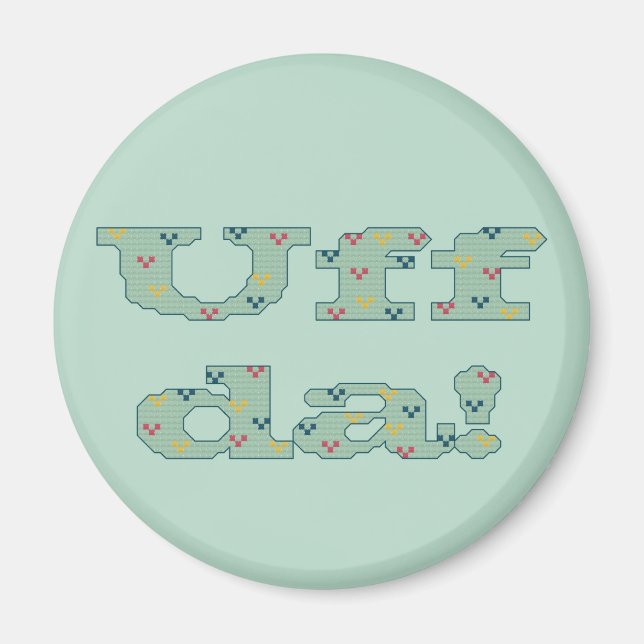 ¡Uff da! Imán (Frente)