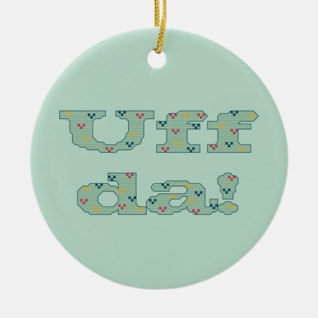 ¡Uff DA! Ornamento (Frente)