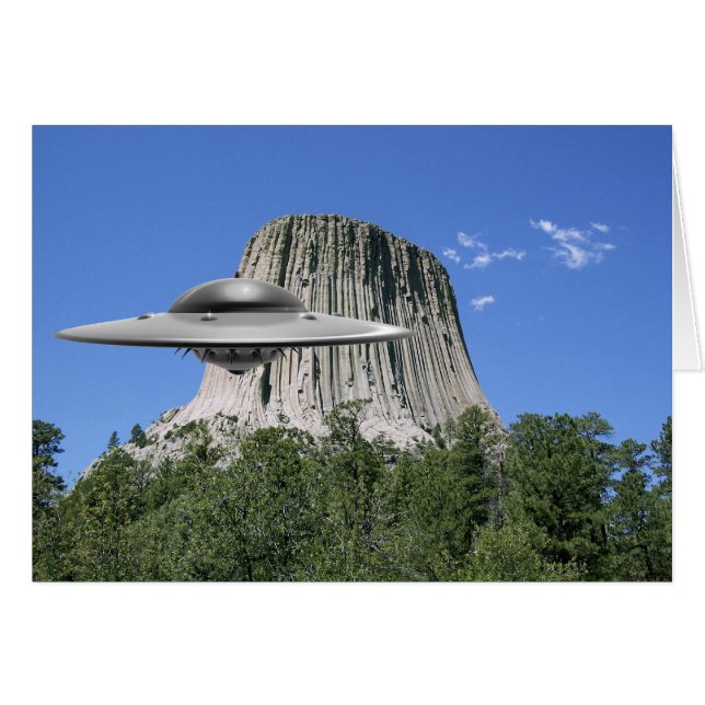 UFO Salamander en la Torre de Devils (Anverso (Horizontal))