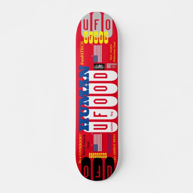 UFOOD  7 3/4" Deck de monopatín (Anverso )