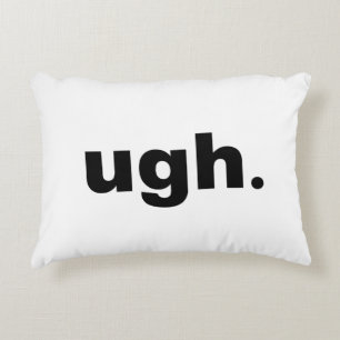 "ugh. "Cepilló la almohada 16" del acento del