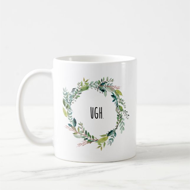 Ugh taza divertida (Izquierda)