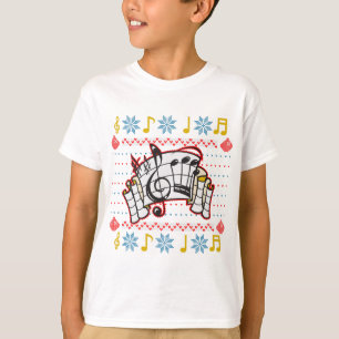 Ugly Christmas Sweater Music Notes