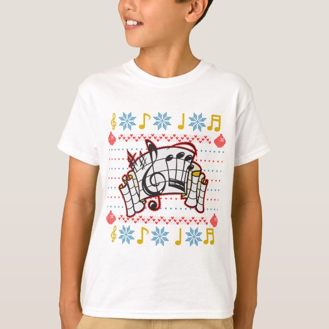 Ugly Christmas Sweater Music Notes (Anverso)