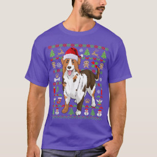 Ugly Sweater Christmas Australian Shepherd Dog San