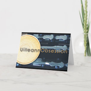 UilleannObsession.com Tarjeta de felicitación