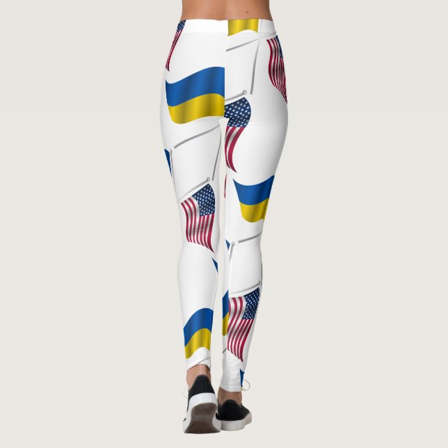 UKRAINE USA LEGGINGS (Reverso)