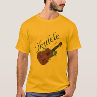Ukulele-Su una manera de camiseta de la vida