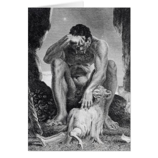 Ulises que escapa de Polyphemus los Cyclops (Frente)