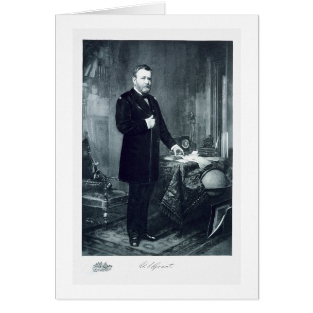 Ulises S. Grant, décimo octavo presidente del Sta (Frente)